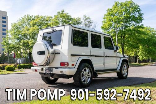 White 2015 Mercedes-Benz G-Class 4MATIC