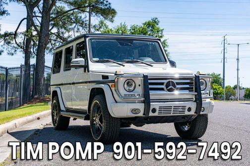 White 2015 Mercedes-Benz G-Class 4MATIC