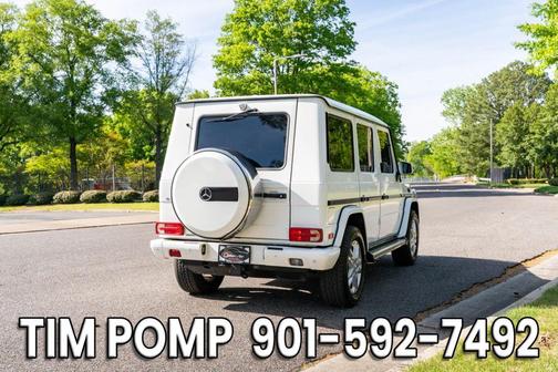 White 2015 Mercedes-Benz G-Class 4MATIC