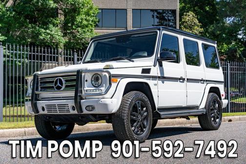 White 2015 Mercedes-Benz G-Class 4MATIC