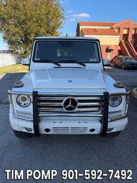 White 2015 Mercedes-Benz G-Class 4MATIC