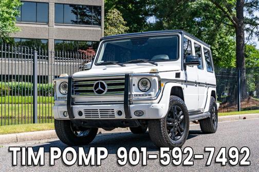 White 2015 Mercedes-Benz G-Class 4MATIC