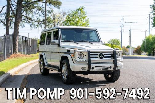 White 2015 Mercedes-Benz G-Class 4MATIC