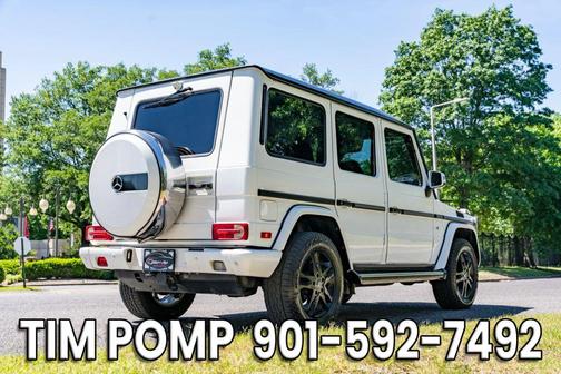 White 2015 Mercedes-Benz G-Class 4MATIC
