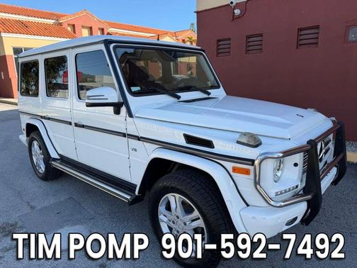 White 2015 Mercedes-Benz G-Class 4MATIC