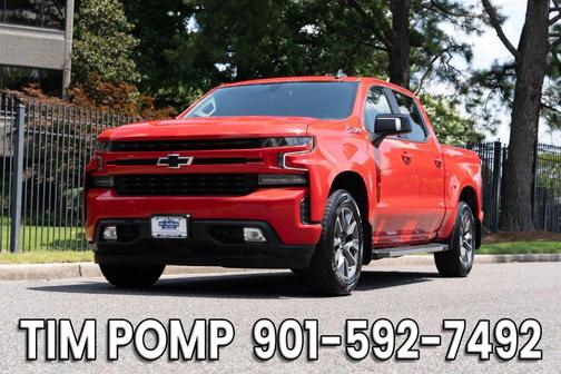 Red 2021 Chevrolet Silverado 1500 RST