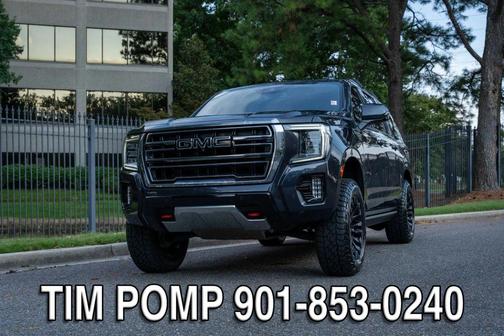 Gray 2023 GMC Yukon XL 4WD AT4