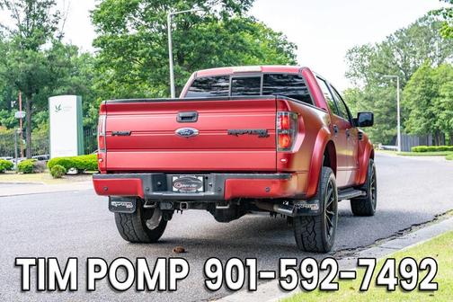 Red 2014 Ford F-150 SVT Raptor