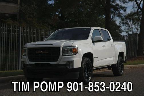 White 2022 GMC Canyon Elevation