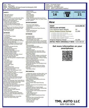 2019 Land Rover Range Rover 5.0L V8 Supercharged Autobiography