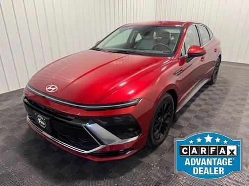 Ultimate red 2025 Hyundai SONATA SEL