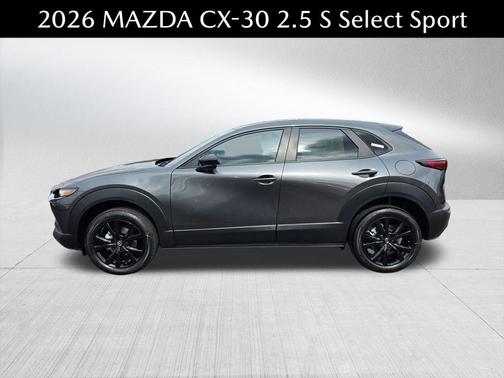 Machine Gray Metallic 2026 Mazda CX-30 2.5 S Select Sport