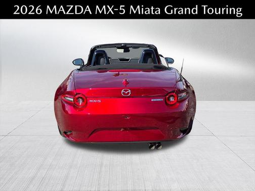Soul Red Crystal Metallic 2026 Mazda MX-5 Miata Grand Touring