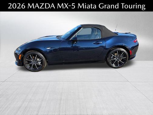 Deep Crystal Blue Mica 2026 Mazda MX-5 Miata Grand Touring