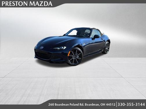 Deep Crystal Blue Mica 2026 Mazda MX-5 Miata Grand Touring