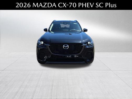Jet Black Mica 2026 Mazda CX-70 PHEV SC Plus