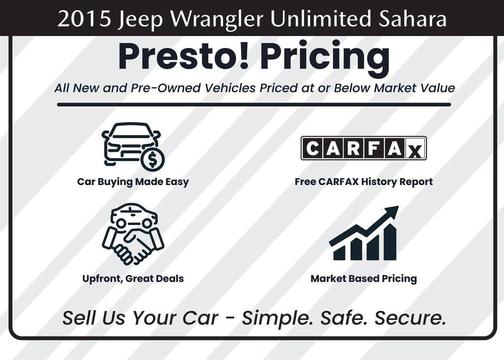 2015 Jeep Wrangler Unlimited Sahara