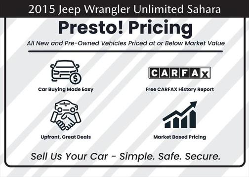 2015 Jeep Wrangler Unlimited Sahara