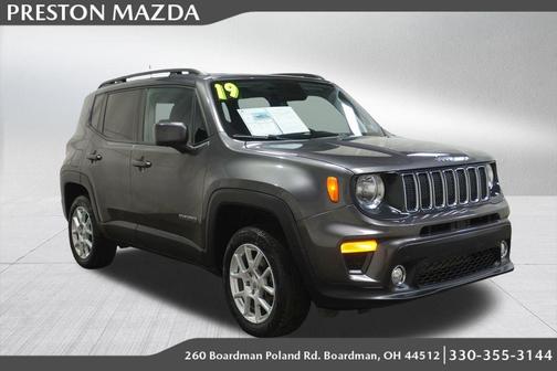 Granite Crystal Metallic Clearcoat 2019 Jeep Renegade Latitude
