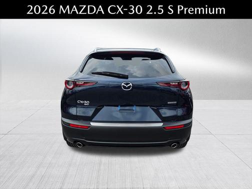 Deep Crystal Blue Mica 2026 Mazda CX-30 2.5 S Premium Package