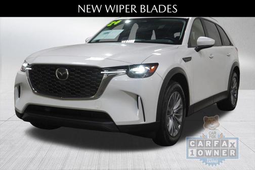 Rhodium White Premium 2024 Mazda CX-90 3.3 Turbo Select