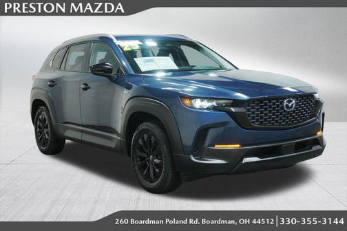 Ingot Blue Metallic 2025 Mazda CX-50 Hybrid Preferred Package