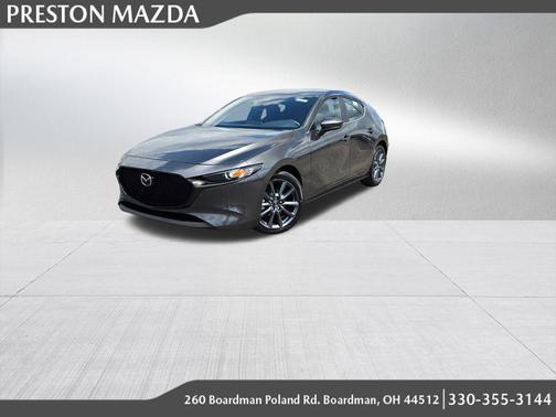 Machine Gray Metallic 2026 Mazda Mazda3 FWD w/Preferred Package
