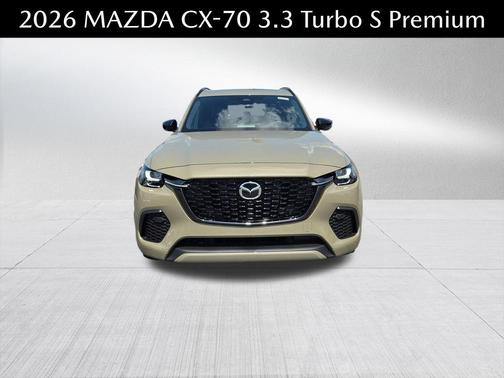 Zircon Sand Metallic 2026 Mazda CX-70 3.3 Turbo S Premium