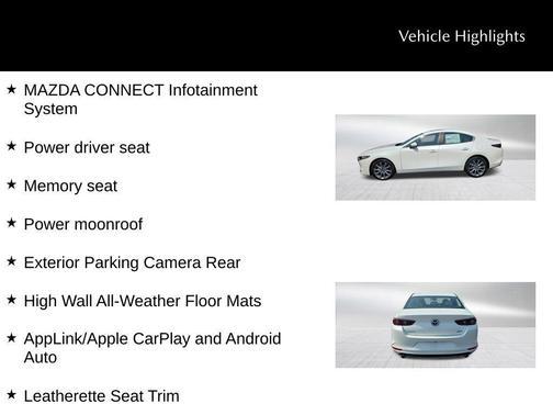 2025 Mazda Mazda3 FWD w/Preferred Package