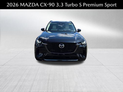 Jet Black Mica 2026 Mazda CX-90 3.3 Turbo S Premium Sport