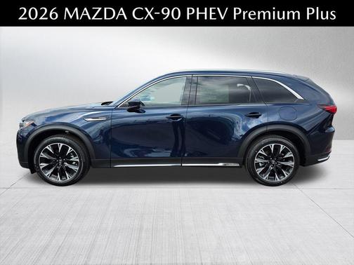 Deep Crystal Blue Mica 2026 Mazda CX-90 PHEV Premium Plus
