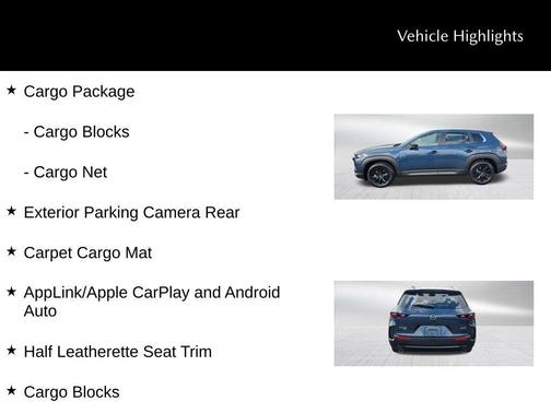 2025 Mazda CX-50 2.5 S Select Package