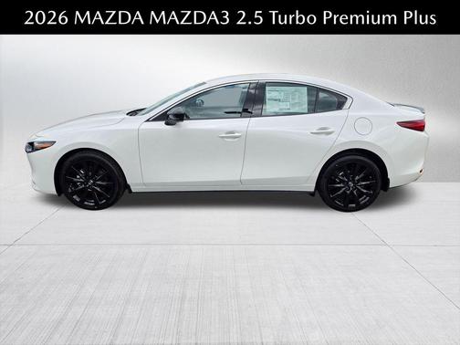 Snowflake White Pearl Mica 2026 Mazda Mazda3 2.5 Turbo AWD
