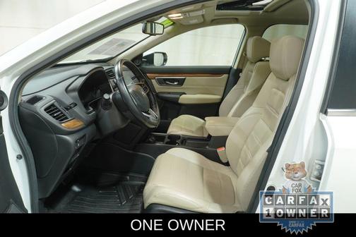 White Diamond Pearl 2018 Honda CR-V EX-L