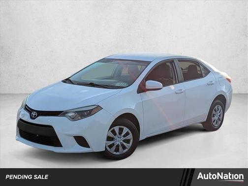 Super White 2016 Toyota Corolla L