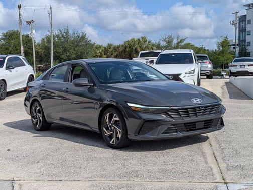 Ecotronic Gray 2024 Hyundai ELANTRA Limited