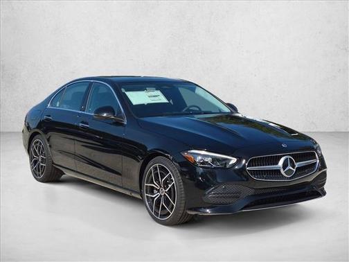Black 2026 Mercedes-Benz C-Class C 300