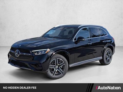 Black 2026 Mercedes-Benz GLC 300 Base
