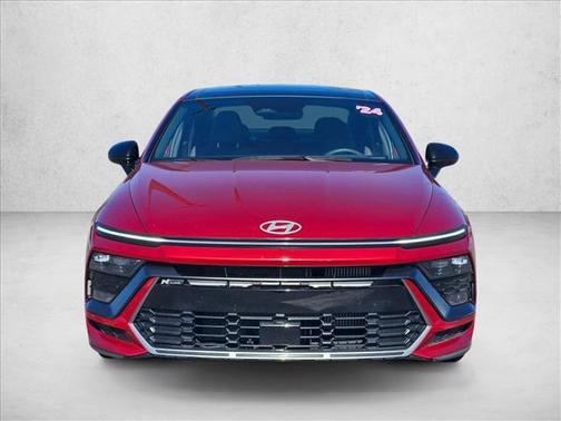 Ultimate red 2024 Hyundai SONATA N Line