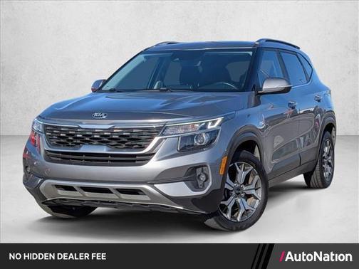 Steel Gray 2021 Kia Seltos EX