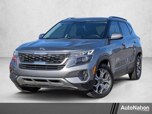 Steel Gray 2021 Kia Seltos EX