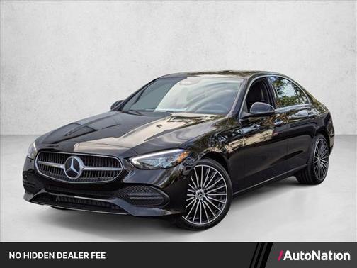 Black 2026 Mercedes-Benz C-Class C 300