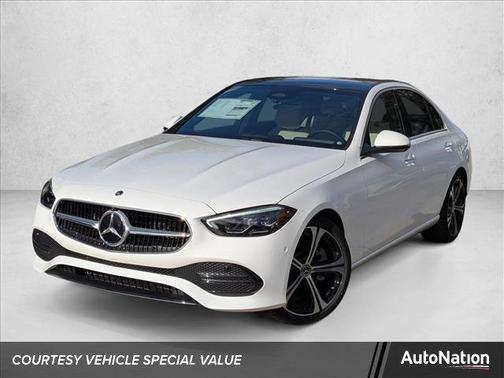Polar White 2026 Mercedes-Benz C-Class C 300