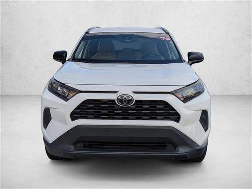 Super White 2019 Toyota RAV4 LE