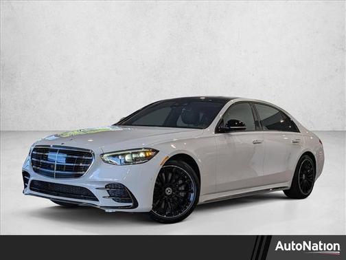 MANUFAKTUR Moonlight White Metallic 2026 Mercedes-Benz S-Class 4MATIC
