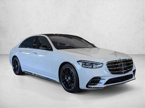 MANUFAKTUR Moonlight White Metallic 2026 Mercedes-Benz S-Class 4MATIC