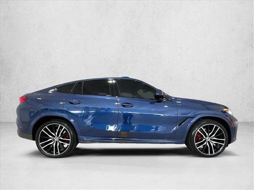 Phytonic Blue Metallic 2023 BMW X6 xDrive40i