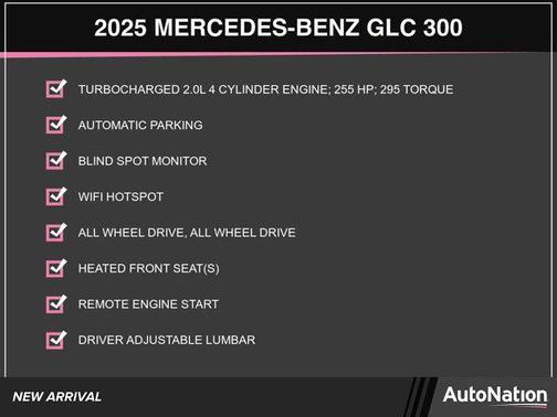 2025 Mercedes-Benz GLC 300 4MATIC