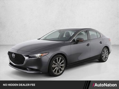 Machine Gray Metallic 2024 Mazda Mazda3 FWD w/Preferred Package