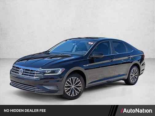 Deep Black Pearl 2019 Volkswagen Jetta 1.4T SEL